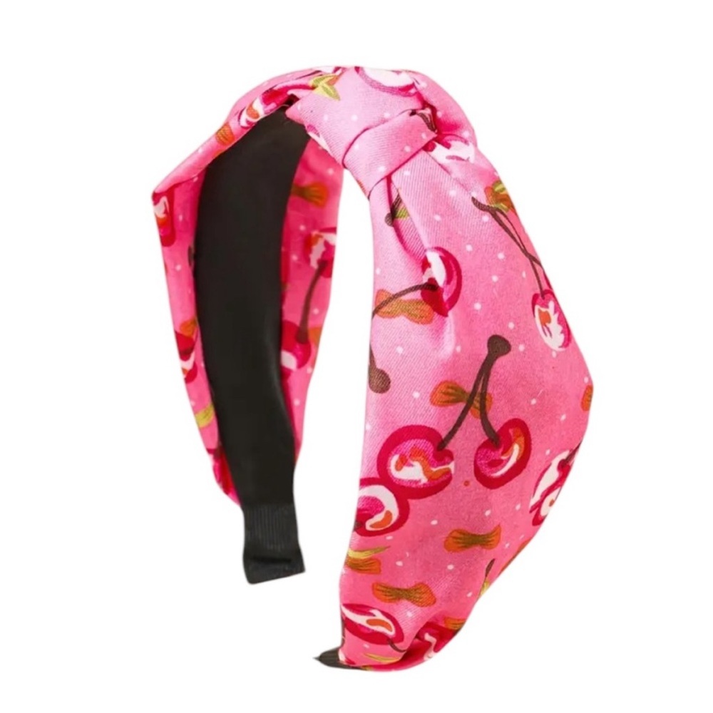 💖 3/$30 💖 Pink Red Cherry Headband